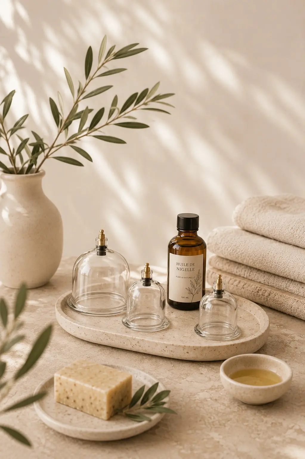 Produits naturels Dar Sayane — jars, pierre, botaniques